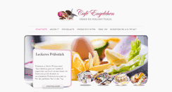 Desktop Screenshot of cafe-engelchen.com